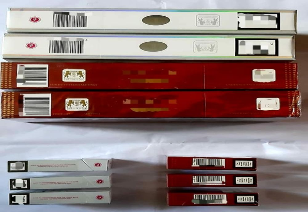 Contrabandist de țigări prins de polițiști