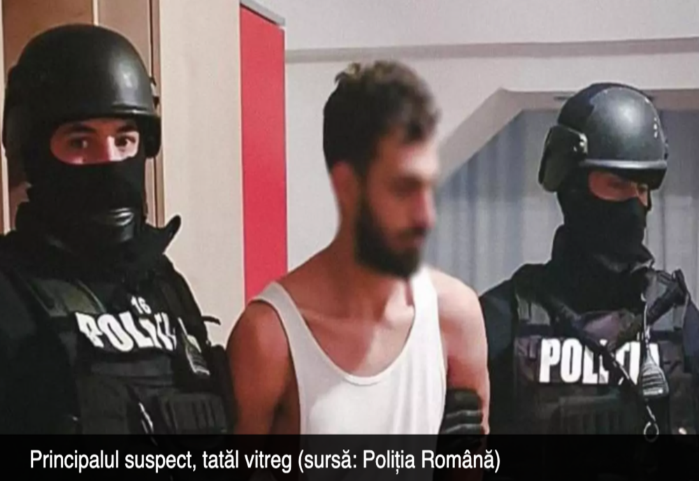 Fetița ucisă de la ARAD. Tatăl vitreg a RECUNOSCUT că a omorât-o și i-a incendiat trupul