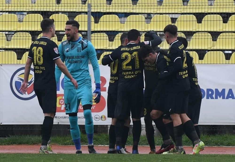 Unirea Slobozia, la un pas de play-off