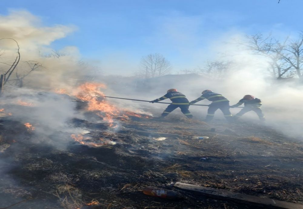 Zi de foc pentru pompierii ialomițeni