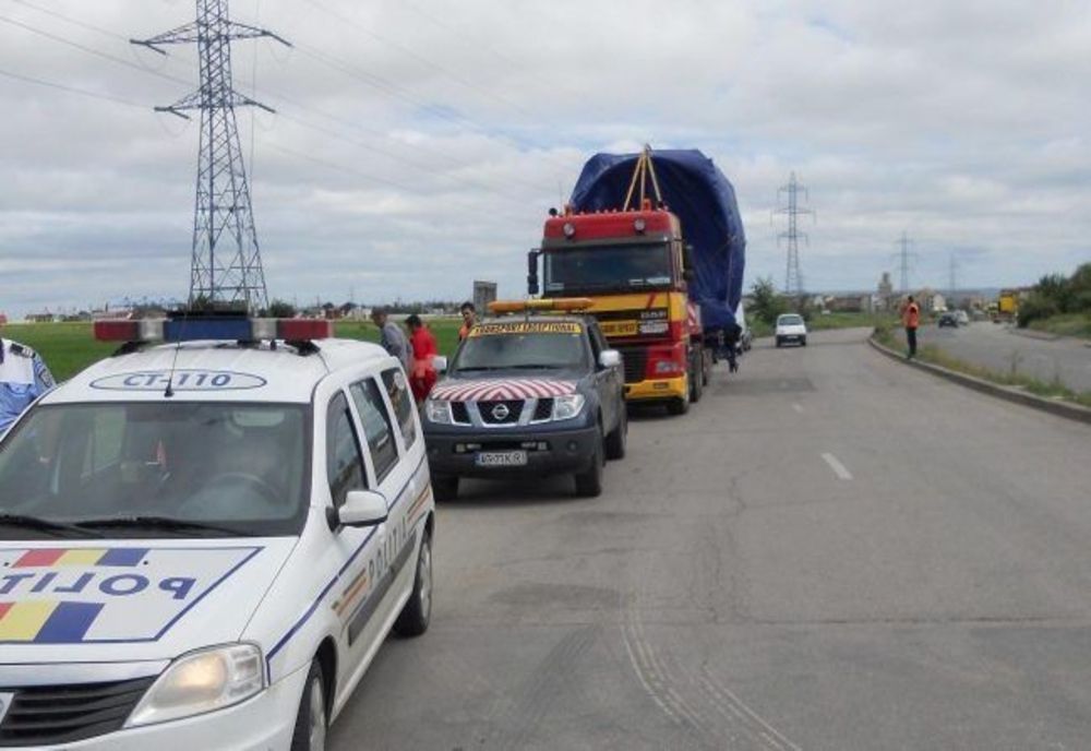 Transport agabaritic - Restricţii de trafic zona Port Constanţa până la Afumaţi şi IMGB