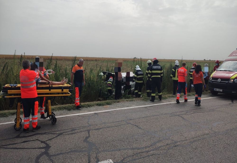 FOTO Cascadorie pe șosea: trei victime, printre care un copil