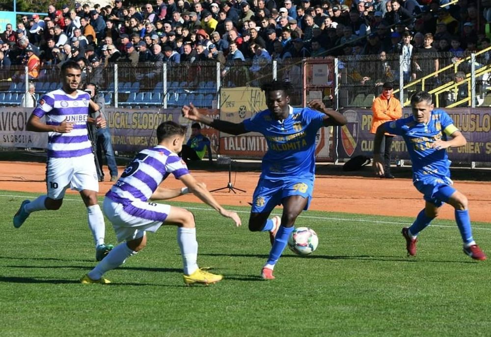 Unirea Slobozia, remiză albă cu Poli Timișoara