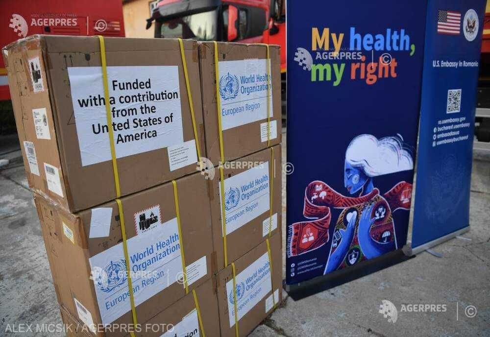 OMS DONEAZĂ ROMÂNIEI, CU SPRIJINUL SUA, ECHIPAMENTE MEDICALE PENTRU SITUAŢII DE URGENŢĂ ÎN VALOARE DE 400.000 DE DOLARI 