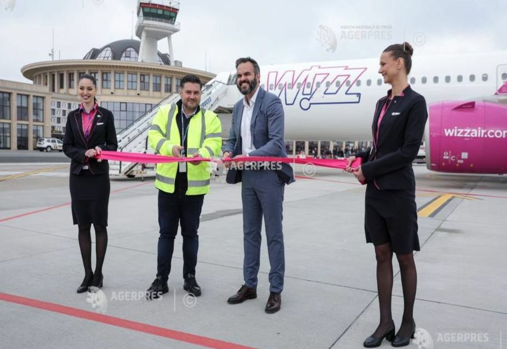 WIZZ AIR A DESCHIS LA BĂNEASA O NOUĂ BAZĂ OPERAȚIONALĂ
