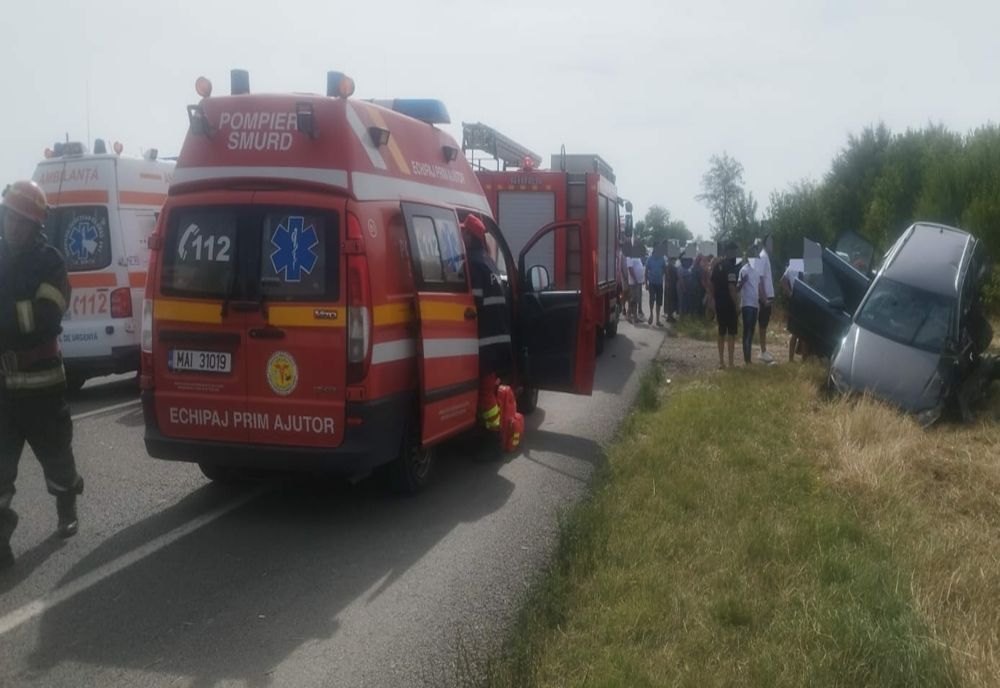 ACCIDENT GRAV ÎN IALOMIȚA. PLAN ROȘU ACTIVAT