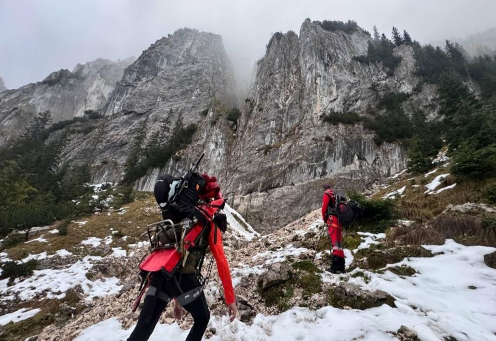 TRAGEDIE PE MUNTE, ÎN PARCUL NAȚIONAL PIATRA CRAIULUI