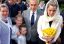 Călin si Cristela Georgescu, la hramul Mănăstirii Almaș - FOTO/VIDEO
