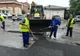 Asfaltări după ploaie la Slobozia