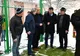 Inflaţie de politicieni locali la inaugurarea unui banal teren sintetic şcolar în comuna Jilavele