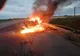 Mașină făcută scrum pe Autostrada Soarelui