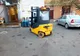 Accident grav în Slobozia. Pieton lovit de un stivuitor