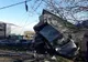 FOTO Accident teribil, un mort și doi răniți din cauza vitezei