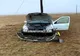 S-a răsturnat cu mașina în apropiere de Balaciu