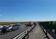 Accident pe  A2 pe drumul spre mare