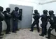 FOTO VIDEO Trezoreria luată cu asalt de jandarmi, polițiști si pompieri