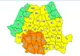 Cod galben și portocaliu de ploi, grindină și vijelii
