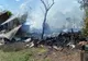 FOTO Incendiu violent la Grindu