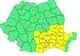 Cod galben de vijelii, ploi torențiale și grindină în Ialomița